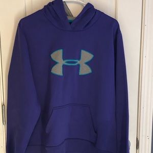 Purple UA hoodie